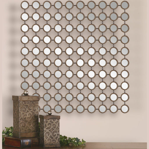 Uttermost Dinuba Antique Silver Champagne Mirror 12793