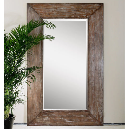 Uttermost Langford Large Wood Mirror 9505