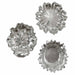 Uttermost Silver Flowers Wall Art, Set/3 8503