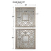 Uttermost Sorbolo Squares Decorative Mirror Set/2 13808