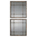 Uttermost Saragano Square Mirrors Set/2 13845