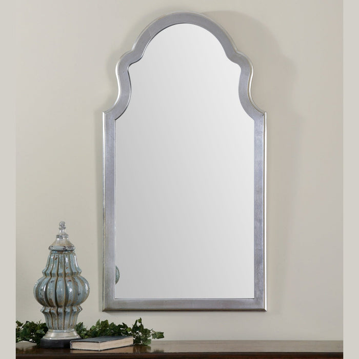 Uttermost Brayden Arched Silver Mirror 14479