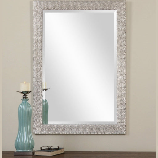 Uttermost Porcius Antiqued Silver Mirror 14495