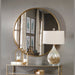 Uttermost Junius Round Gold Mirror 13887