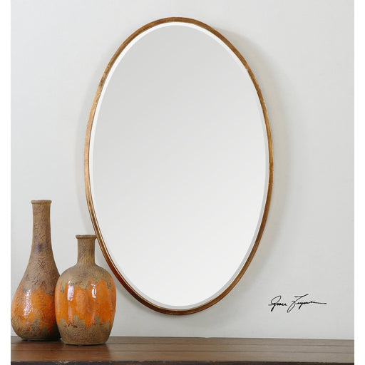 Uttermost Herleva Gold Oval Mirror 12894