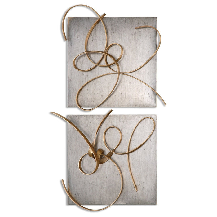 Uttermost Harmony Metal Wall Art, S/2 7071