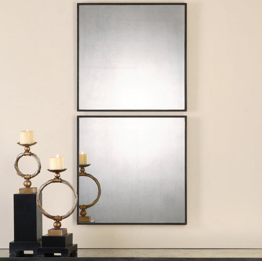 Uttermost Matty Antiqued Square Mirrors, S/2 13932