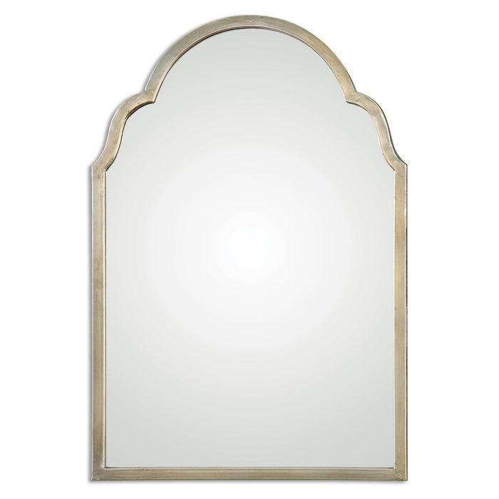 Uttermost Brayden Petite Silver Arch Mirror 12906