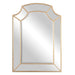 Uttermost Francoli Gold Arch Mirror 12929