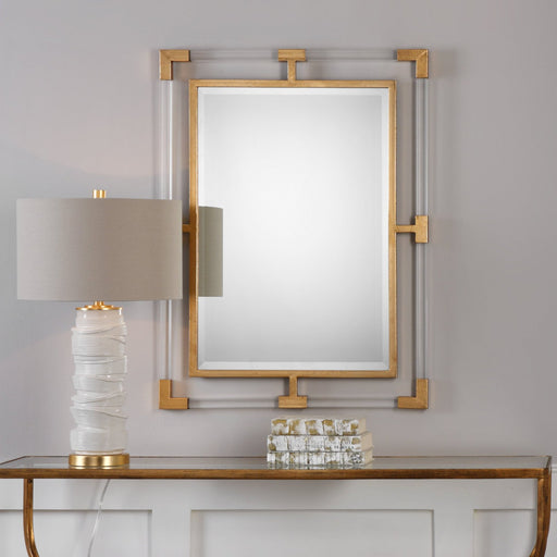 Uttermost Balkan Modern Gold Wall Mirror 9124