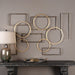 Uttermost Elias Bronze And Gold Wall Art 04062
