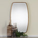 Uttermost Canillo Antiqued Gold Mirror 9145
