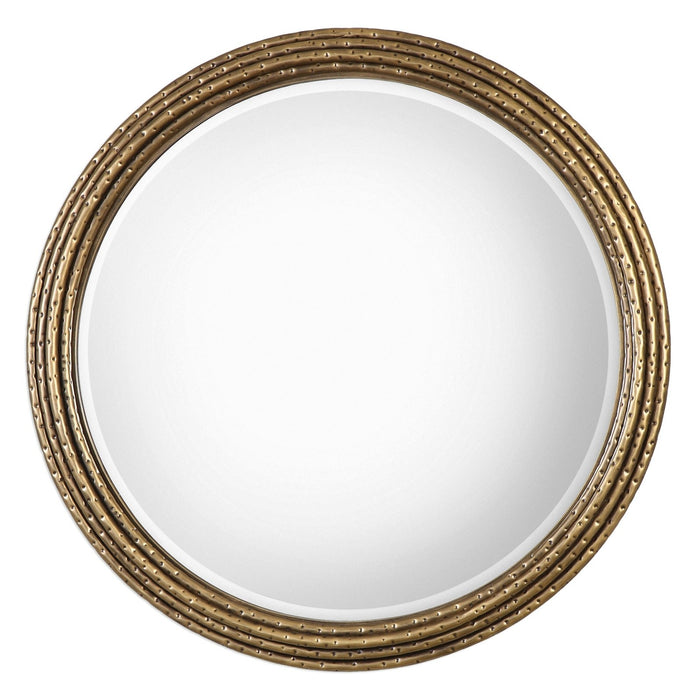 Uttermost Spera Round Gold Mirror 9183