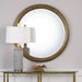 Uttermost Spera Round Gold Mirror 9183