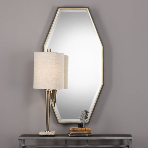 Uttermost Savion Gold Octagon Mirror 9258