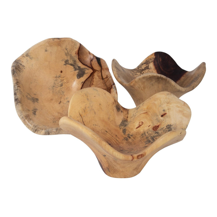 Uttermost Tamarine Wood Wall Art S/3 4107