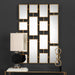 Uttermost Kennon Forged Gold Rectangles Mirror 9271