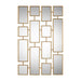 Uttermost Kennon Forged Gold Rectangles Mirror 9271