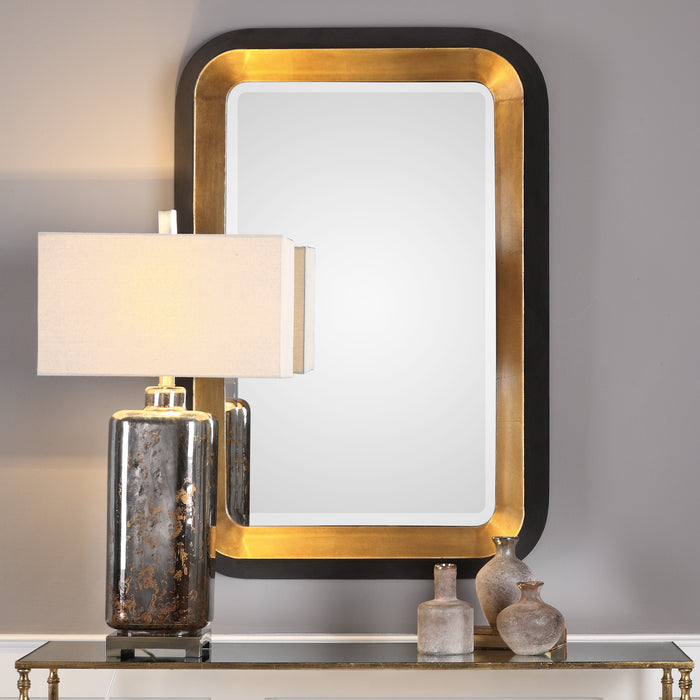 Uttermost Niva Metallic Gold Wall Mirror 09301