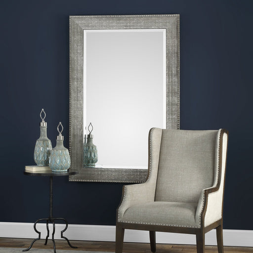Uttermost Leiston Metallic Silver Mirror 9370