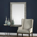 Uttermost Leiston Metallic Silver Mirror 9370