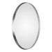 Uttermost Pursley Brushed Nickel Oval Mirror 9354