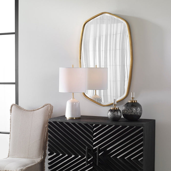 Uttermost Duronia Antiqued Gold Mirror 9382