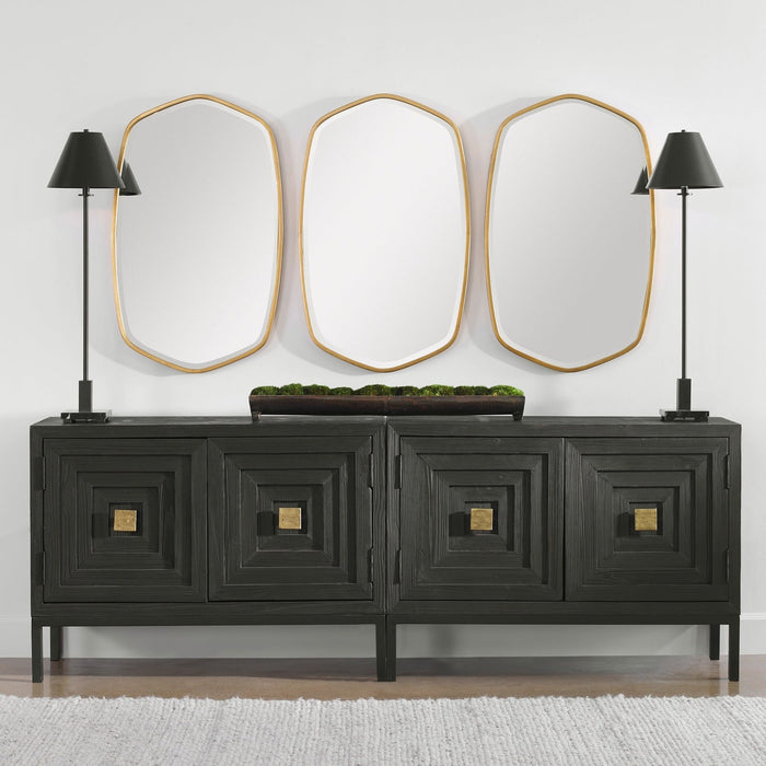 Uttermost Duronia Antiqued Gold Mirror 9382