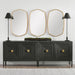 Uttermost Duronia Antiqued Gold Mirror 9382