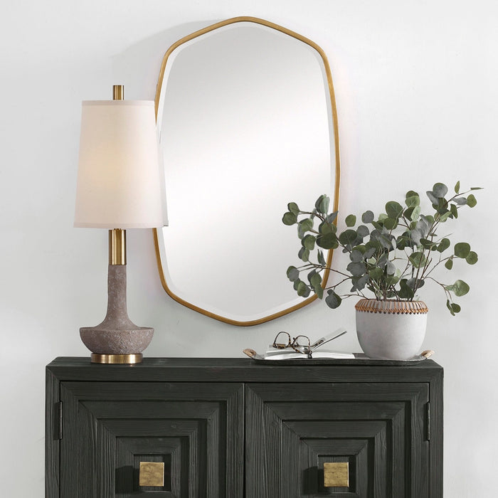 Uttermost Duronia Antiqued Gold Mirror 9382