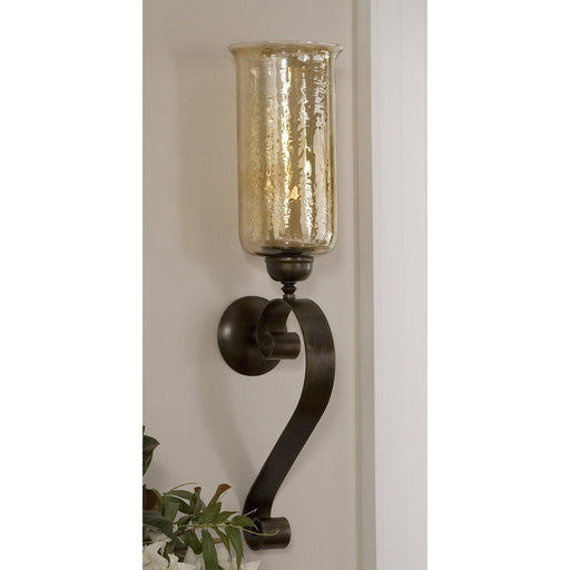 Uttermost Joselyn Bronze Candle Wall Sconce 19150