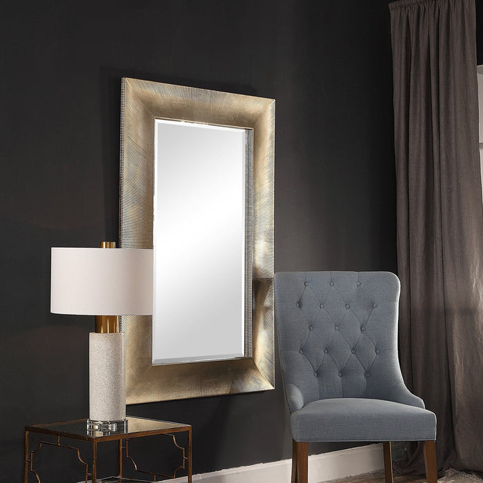 Uttermost Valenton Large Champagne Mirror 9425