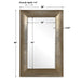 Uttermost Valenton Large Champagne Mirror 9425