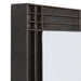 Uttermost Gower Aged Black Vanity Mirror 9485