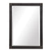 Uttermost Gower Aged Black Vanity Mirror 9485