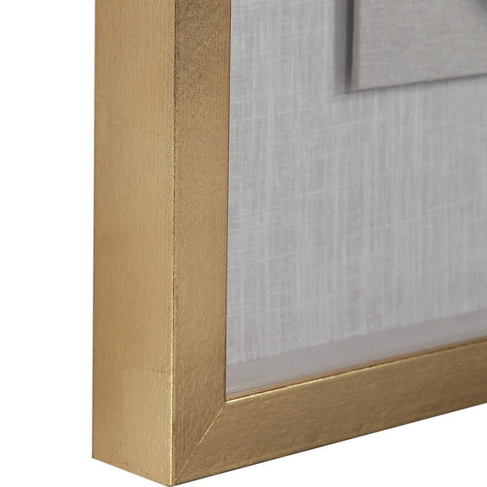 Uttermost Keeva Agate Stone Shadow Box 04187