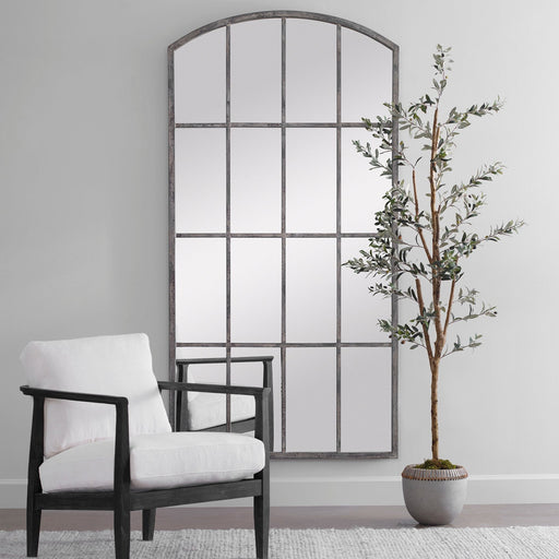 Uttermost Amiel Ivory Arched Mirror 9542