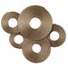 Uttermost Ahmet Gold Rings Wall Decor 04201