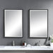 Uttermost Callan Iron Vanity Mirror 9556