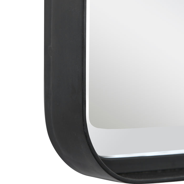 Uttermost Croften Black Vanity Mirror 9573