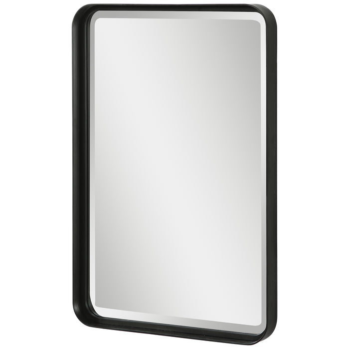 Uttermost Croften Black Vanity Mirror 9573