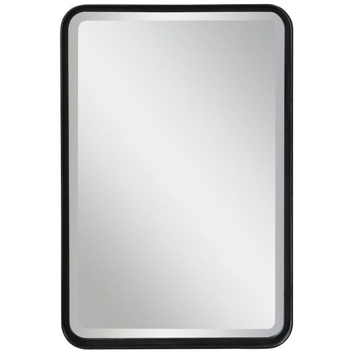 Uttermost Croften Black Vanity Mirror 9573