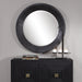 Uttermost Frazier Round Industrial Mirror 9589