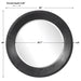 Uttermost Frazier Round Industrial Mirror 9589