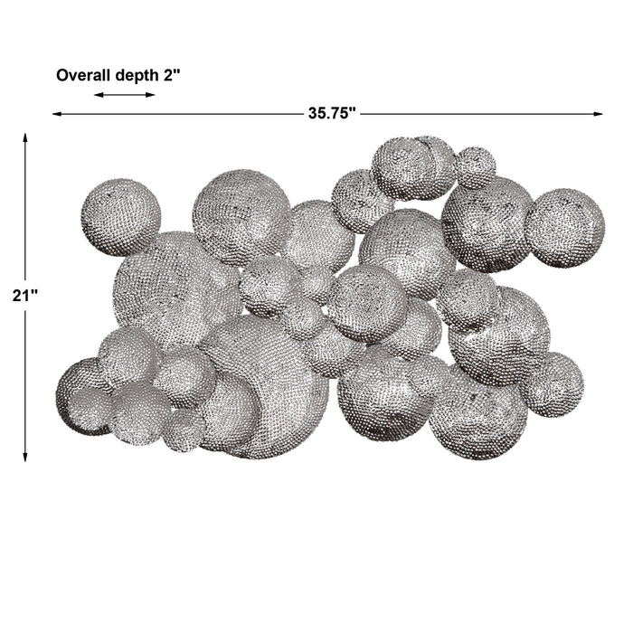 Uttermost Cassava Hammered Discs Wall Art 04219