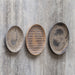 Uttermost Gaia Stone Plate Wall Decor S/3 04217