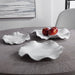 Uttermost Abella Ceramic Wall Decor, S/3, White 04234