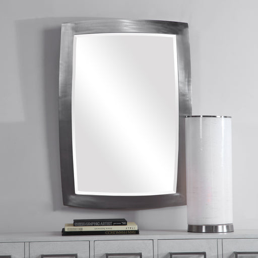 Uttermost Haskill Brushed Nickel Mirror 9618