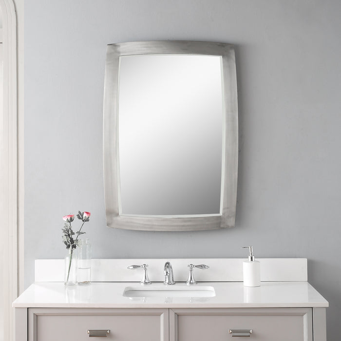 Uttermost Haskill Brushed Nickel Mirror 9618