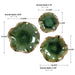 Uttermost Abella Green Ceramic Wall Decor, S/3 04247